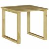 vidaXL stol Prirodna 40 x 40 x 36 cm Impregnirana borovina