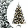 vidaXL Umjetno božićno drvce s kuglicama 240 cm 300 LED lampica