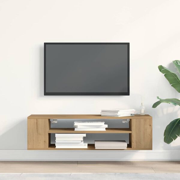 vidaXL TV ormar artisian oak 100 x 30 x 26,5 cm Konstruirano drvo