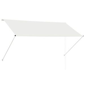 vidaXL Tenda na uvlačenje 250 x 150 cm krem