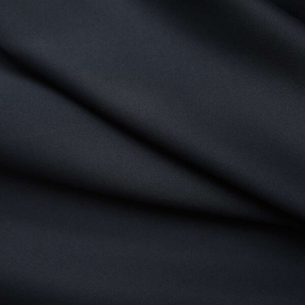 vidaXL Zavjesa za zamračivanje s kukama crna 290 x 245 cm