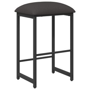 vidaXL Barska stolica Tamnosiva 40 x 32 x 64 cm Konstruirano drvo