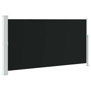 vidaXL Bočna tenda za dvori&scaron;te/terasu 160 x 300 cm crna