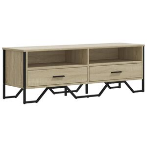 vidaXL TV ormarić boja hrasta sonome 122x34x41 cm konstruirano drvo
