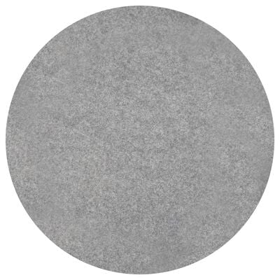 vidaXL Umjetna trava s ispupčenjima promjer 95 cm siva okrugla
