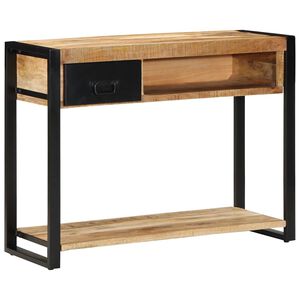 vidaXL Konzolni stol 100x35x75 cm Puno grubo drvo Mango