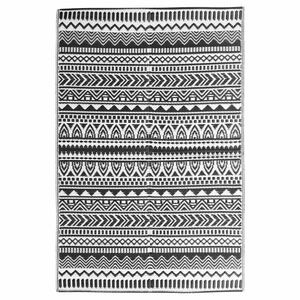 vidaXL Vanjski tepih ARAKIL crni 160 x 230 cm PP