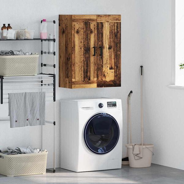 vidaXL Zidni ormarić Staro drvo 69,5 x 34 x 90 cm Konstruirano drvo