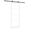 vidaXL Klizna vrata ORKDAL Bijelo 93 x 232 cm