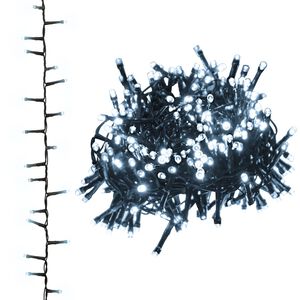 vidaXL Kompaktna LED traka s 3000 LED žarulja hladna bijela 65 m PVC