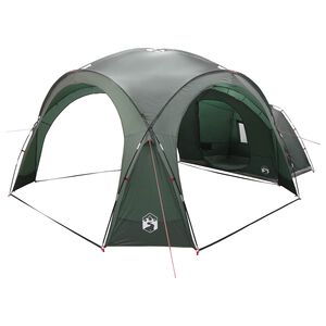 vidaXL Bočna &scaron;atora s krovom Maslinasto zelena 410 x 410 x 250 cm