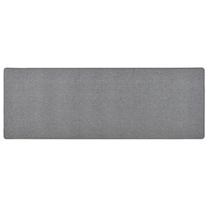 vidaXL Dugi tepih tamnosivi 80 x 250 cm