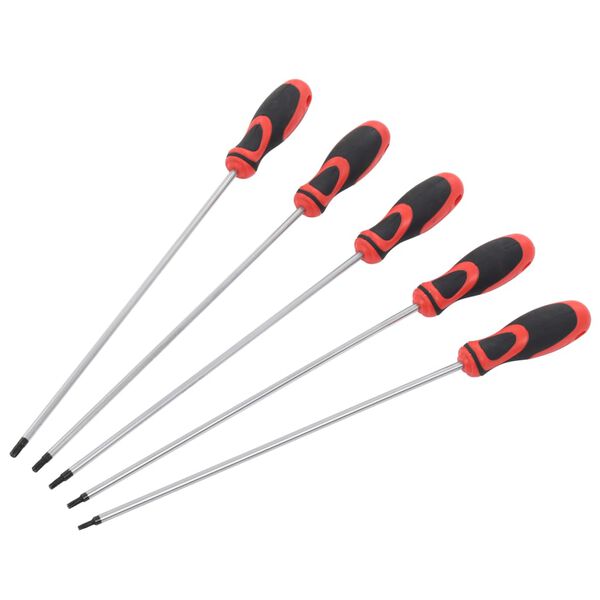 vidaXL 5-dijelni set odvijača torx 300 mm