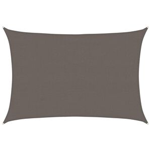 vidaXL Sjenica Jedro HDPE Pravokutna 4x6 m Antracit