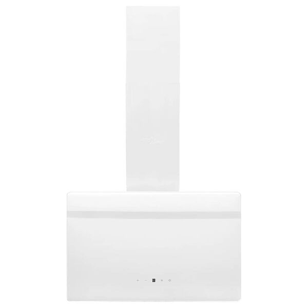 vidaXL Zidna napa 60 cm od čelika i kaljenog stakla bijela