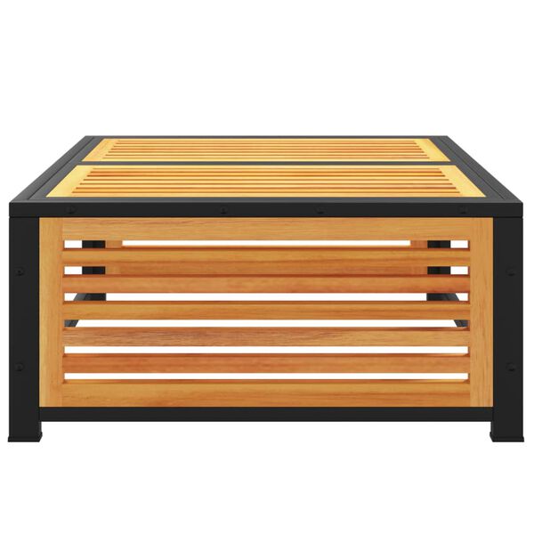 vidaXL Vrtni stolić 68 x 68 x 30 cm od masivnog bagremovog drva