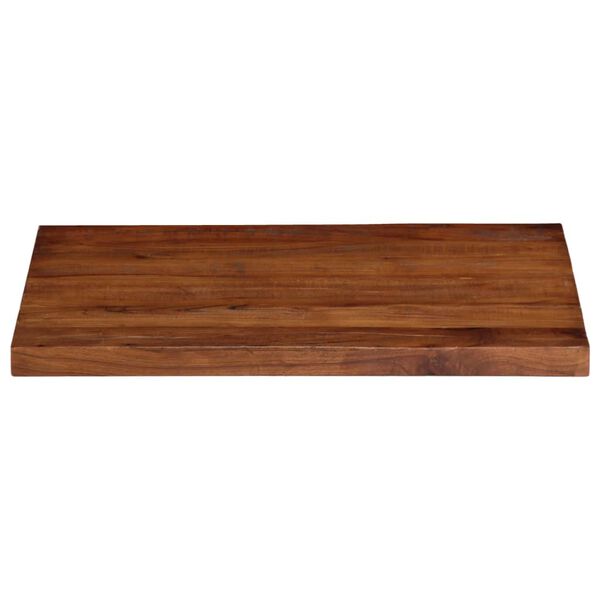 vidaXL Stolna ploča 80x70x2,5 cm pravokutna masivno obnovljeno drvo