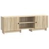 vidaXL TV ormar Sonoma hrast 150 x 31 x 50 cm Konstrukcijsko drvo