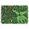  vidaXL Ograda od umjetnih biljaka 6 kom zelena 40 x 60 cm