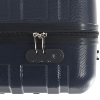 vidaXL 2-dijelni set čvrstih kovčega modri ABS