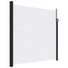 vidaXL Bočna tenda na uvlačenje bijela 200 x 500 cm