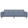 vidaXL Sofa s jastukom Plava 250 x 77 x 76 cm Kordura tekstil