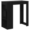 vidaXL Stol za bar 102 x 50 x 103,5 cm Konstruirano drvo Crni hrast