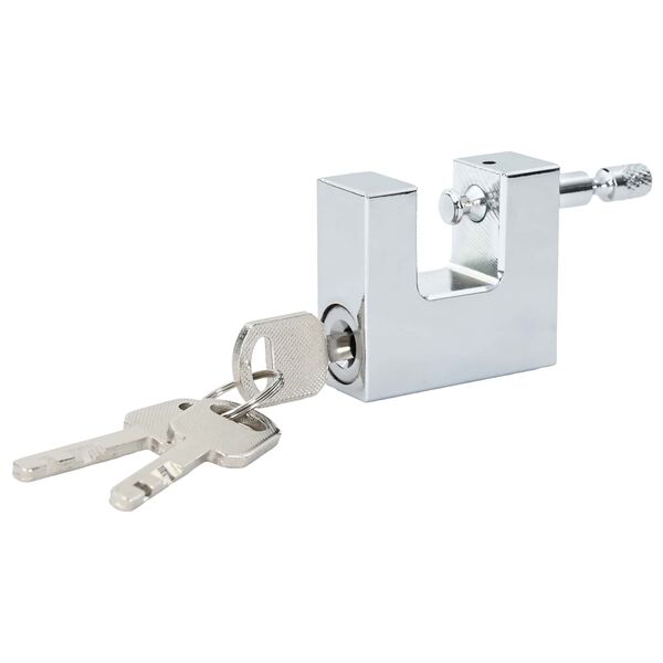 vidaXL Lokot 6 pcs Srebrno 4,2 x 1,9 x 4 cm Željezo