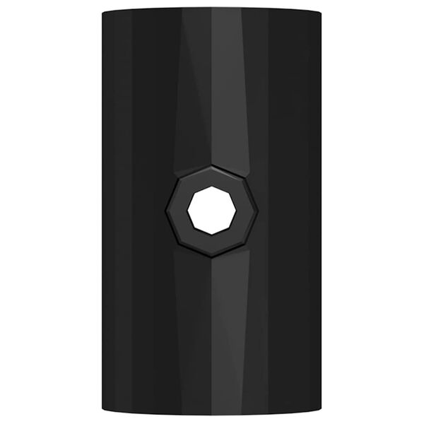 vidaXL Stopere za nogometni stol 10 pcs Crna 1,7 x 1,7 x 3,2 cm PP