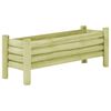 vidaXL Povišena vrtna gredica od impregnirane borovine 120x40x42 cm