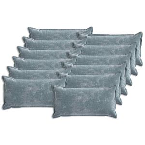vidaXL Presvlaka za jastuk 12 pcs HOUTEN Svjetloplava 40 x 80 cm