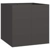 vidaXL Sadilica crna 80x80x80 cm od čelika