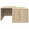 vidaXL Set stolića za kavu 2 pcs Sonoma hrast Konstruirano drvo