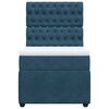 vidaXL Box spring krevet s madracem plavi 90x200 cm bar&scaron;unasti