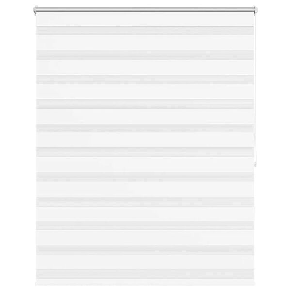 vidaXL Rolo roleta sa zebrastim linijama 140 x 175 cm Bijela