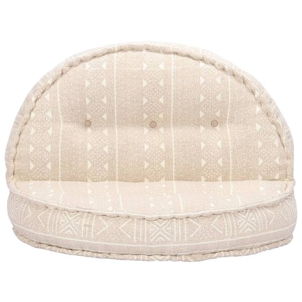 283789 vidaXL Pouffe 100x20 cm Beige Fabric