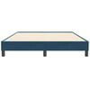 vidaXL Box Spring krevet bez madraca tamnoplavi 140x210 cm samt