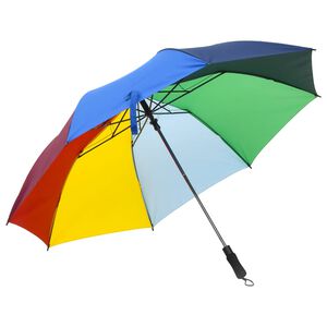 vidaXL Automatski sklopivi ki&scaron;obran vi&scaron;ebojni 124 cm