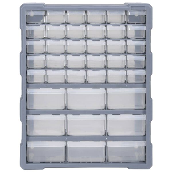 vidaXL Organizator s 39 ladica 38 x 16 x 47 cm