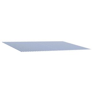 vidaXL Zamjensko platno za tendu Plava i bijela 250 x 200 cm Poliester