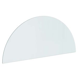 vidaXL Staklena ploča za kamin *Transparent*an 1200 x 500 mm Stakl