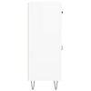 vidaXL Komoda bijela 69,5x34x90 cm od konstruiranog drva