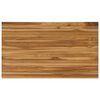 vidaXL Gornji dio stola 120 x 70 x 3,5 cm Pravokutni Čvrsto teak drvo