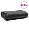 vidaXL Cerada antracit 2x3 m 650 g/m&sup2;