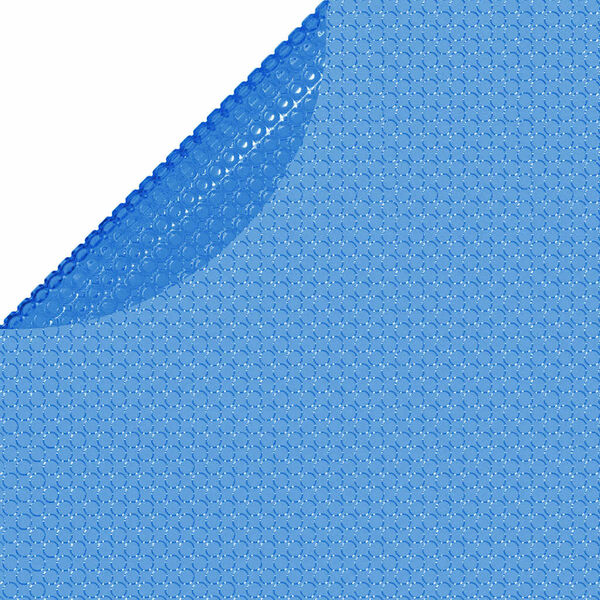 vidaXL Plutajući Okrugli PE Solarni Pokrivač za Bazen 250 cm Plavi