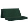 vidaXL Sofa na razvlačenje 120 x 67 x 45 cm Tamnozelena