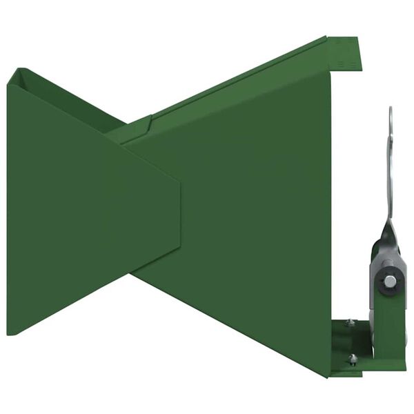 vidaXL Hvatač kuglica Zelena 14 x 14 x 19 cm Čelik