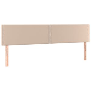 vidaXL Uzglavlja cappuccina 160x5x78/88 cm od umjetne kože