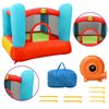 Happy Hop trampolin na napuhavanje s toboganom 200 x 210 x 160 cm PVC