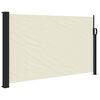vidaXL Uvlačiva bočna tenda 120 x 600 cm krem